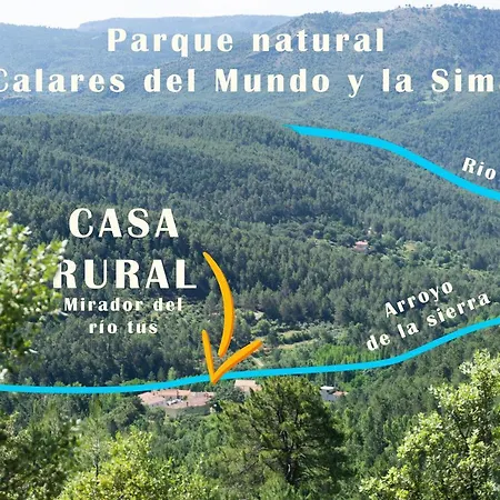Casa Rural Mirador Del Rio Tus, En Yeste Exterior photo